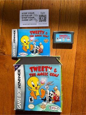 Tweety & the Magic Gems (Nintendo Game Boy Advance, 2001) CIB